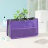 Bolsa de Maquillaje Plegable Doble Multifuncional Coreana, Gran Capacidad, Bolsa de Clasificación Engrosada, Bolso de Mano para Almacenamiento de Productos Digitales de Viaje