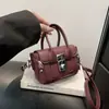 Moda Primavera y Verano Bolso Mini para Mujer Diseño de Nicho Transfronterizo Bolso Cruzado Estilo Spice Girl Bolso Cuadrado Pequeño Versátil Bolso para Teléfono Móvil