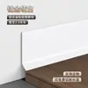 Zoclo de Aleación de Aluminio Espesorado Sin Agujeros Línea de Zoclo Metálica Acero Inoxidable Minimalista Zoclo Totalmente de Aluminio Autoadhesivo