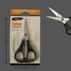 Tijeras de línea Dalima, tijeras de línea de pesca PE, tijeras pequeñas de acero inoxidable con dientes dentados, tijeras de pesca Luya con capucha, venta al por mayor