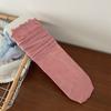 IOULOR calcetines de ballet de primavera y verano calcetines finos dulces para niña calcetines de rizo de malla transpirable calcetines de encaje japonés