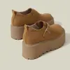 Zapatos Birkenstock de 8 cm de altura con suela gruesa para mujer, Nuevo estilo primavera 2026 Zapatos sin cordones para personas de baja estatura, Zapatos Birkenstock de plataforma con suela gruesa