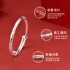 Pulsera de Hilo de Seda Girasol Luz Plata Pura 9999, Nueva Pulsera de Plata Esterlina Brillante de Empuje y Tracción, Regalo para Mamá y Personas Mayores en su Cumpleaños