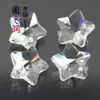 Nuevo colgante de cristal importado accesorios para joyería DIY al por mayor estrella de cinco puntas piedra de cristal