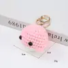 Nuevo Colgante Llavero de Animales de Dibujos Animados de Lana Lindo Llavero Tejido Colgante para Bolso Listo para la Venta