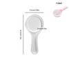 Ar almofada pente silicone molde diy cristal epóxi molde airbag massagem cabelo liso cabelo cacheado pente molde epóxi