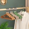 [Percha de Resina Antideslizante Engrosada Mate para Ropa Estante para Secar Ropa de Adulto para el Hogar Soporte para Ropa Dormitorio Percha de Ropa Sin Costuras]