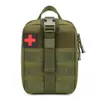 Kit Médico, Kit de Primeiros Socorros Tático, Kit de Sobrevivência para Exterior, Kit de Emergência que Pode Ser Anexado a Equipamentos de Ciclismo, Kit Médico Tático