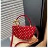 Bolsa Feminina 2026 Verão Nova Moda Pequena com Toque de Luxo, Bolsa de Ombro e Transversal Versátil, Bolsa Feminina Macia Estilosa e Versátil