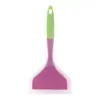 Espátula de silicona resistente a altas temperaturas para hornear, uso en la cocina del hogar, adecuada para hacer panqueques, cocinar y raspar. Antiadherente y no daña la sartén