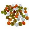 Cuentas Planas de Vidrio 17-19 mm Accesorios Decorativos para Paisajismo de Acuarios Juegos Infantiles Paisajismo de Acuarios Cuentas de Vidrio