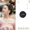 Almofada de coque para cabelo em formato de melancia estilo antigo, especial para penteados altos, penteado de noiva tradicional para mulheres.