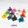 Nuevo producto transfronterizo: Pulpo de ojos grandes con articulaciones móviles, linda decoración 3D para fiestas