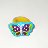 Nuevo Anillo Pequeño de Mariposa de Dibujos Animados Anillo Lindo para Niños Regalo Pequeño Creativo en stock Abundante Directo de Fábrica