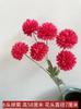 Nueva flor artificial de boda Rojo Rosa Techo de Salón de Bodas Decoración de Banquete de Boda Arreglo Floral para Camino Arreglo Floral de Piso Flor Falsa Sola