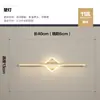 Espelho de maquiagem penteadeira luz de preenchimento LED, armário espelhado de banheiro simples moderno luz especial, luz frontal de espelho, arandela de parede