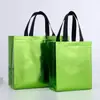 Bolsas de Presente de Tecido Não Tecido de Alta Qualidade com Película Laser Revestida de Alumínio, Feitas Sob Medida para Marcas Renomadas e Itens Populares de Exportação