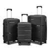Fabricante Fonte Exportação Mala de Três Peças Material PP Roda Universal Mala com Senha 20 polegadas Mala Trolley de Bordo