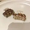 Pinza para el cabello de moda de lujo, estilo coreano, ligera, con adornos de diamantes de imitación, que irradia un ambiente sofisticado y delicado. Perfecto para sujetar el flequillo, el cabello lateral, peinados semi-recogidos o como accesorio para el cabello para mujeres