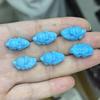 Porcelana de Alta Magnesita Turquesa Elefante Dios Nezha Accesorios de Estrella Hecho a Mano DIY Accesorios de Moda Pulsera de Cuentas de Buda