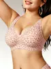 Estilo europeo y americano, transfronterizo, soporte suave, sin varillas, cómodo y moldeador para mujeres con busto grande.; sujetador sin costuras, talla grande
