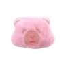 Pingente de Pelúcia Fofo em Formato de Coração Rosa Brinquedo de Pelúcia Desenho Animado Broche Chaveiro Pequeno Adorno Pendurado Boneca em Formato de Coração Decoração