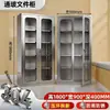 Gabinete de archivo de acero inoxidable 304, engrosado, impermeable y resistente a la corrosión, con cerradura y cajones, adecuado para uso en oficina