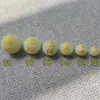 Cuentas Redondas de Piedra Luminosa con Estampado Dorado del Mantra de Seis Palabras Namu Amitabha Buda Cuentas Sueltas Accesorios para Joyería Venta al por Mayor