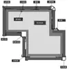 Moldura de viga en I, rodapié, accesorios de empalme para paneles de pared, moldura decorativa de aleación de aluminio, moldura de borde, protección de juntas, moldura de panel de pared