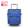 Fábrica Produz Mala Trolley de Tecido Oxford com Duas Rodas e Grande Capacidade Mais Vendida da Amazon com Pés Dianteiros Estáveis e Caixa Isotérmica que Não Tomba