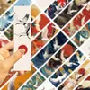 30 Peças da Série de Marcadores de Página de Grou Estilo Antigo Caderno Simples Material Criativo Literário Marcador de Página para Leitura Ins Pode Ser DIY