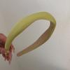 Estilo Coreano Línea Irregular Tela de Satén Mercerizado Diadema Dulce Accesorios de Moda para el Cabello Esponja Diadema Nueva para la Parte Superior Craneal Alta