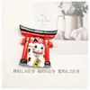 Atacado de fábrica mercearia japonesa resina estéreo geladeira 3d adesivos magnéticos lanterna Dharma adesivos de mensagem criativa em estoque