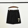 Fog Fear of God Essentials Marca Americana Moderna Shorts Esportivos Casuais High Street em Forma de 7 para Homens e Mulheres Verão