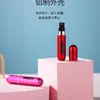 Botella dispensadora de perfume de aluminio anodizado con cabeza redonda de 5 ml Botella de perfume mini portátil Botella para el cuidado de la salud Botella pulverizadora