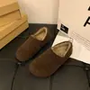 Zapatos de Algodón Nuevos Sencillos Cómodos Zapatos Calientes Con Forro de Terciopelo Ropa Exterior Estilo 2026 Zapatos de Invierno Postparto Slip-On Suela Plana