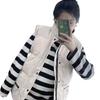 Chaleco Grande de Ganso Chaqueta de Plumas Chaleco Padre-Hijo Mismo Estilo Canadiense Chaqueta para Pareja Parka Abrigo 4154m