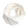 Protector de Cuello Cálido de Polar de Color Sólido, Máscara Resistente al Viento y al Frío para Exteriores, Cubrecuellos, Chaqueta de Plumas, Bufanda de Cuello Falso