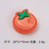 Lanche de Fruta Inflada Delicioso Brinquedo Alimentício Joias Artesanais DIY Acessórios de Cola em Creme Fivela de Sapato Criativa Pacote de Material Atacado