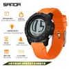 Sanda Temu Reloj Más Vendido Multifuncional Unisex Esfera Grande Reloj Deportivo Resistente al Agua Muñequera Pantalla Desplazable Reloj Electrónico