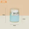Botella de Crema Brillante de Vacío Hecha a Medida 15g 30/50 Botella Azul para Loción Botella Cosmética Botella para Crema Facial Empaque para Protector Solar