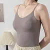 Camisola Poliga Fox para Mujer sin Sujetador Todo en Uno Íntimos con Top de Verano Acolchado en la Espalda