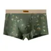 Cuecas Boxer Estampadas Hua Jie Long para Homens, Cuecas Boxer de Algodão para Homens, Corte Slim, Finas, Respiráveis, Disponíveis para Atacado