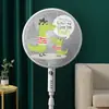 Cubierta de ventilador para evitar que los niños se pellizquen las manos, cubierta de red protectora para ventiladores eléctricos, cubierta a prueba de polvo para ventiladores