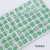 Dongzhou Crystal 6*8 Tachuelas Pequeñas Redondas para Uñas, Forma Oblonga con Esquinas Redondeadas, Base Puntiaguda, Strass de Vidrio K9 Super Brillante, Accesorios para Joyería DIY