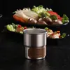 Taza de Acero Inoxidable 304 de una Sola Capa Estilo Camping para Exteriores Taza para Bebidas Frías Taza Escalonada Taza de Café Taza de Té con Leche Taza de Cerveza Taza de Agua