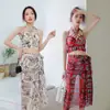 [Venta de Liquidación] Traje de Baño de Dos Piezas para Mujer Sexy a la Moda Bikini de Tres Piezas Ropa de Baño para Playa Venta al por Mayor