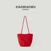 Bolso bandolera de gamuza transfronterizo coreano para mujer, adecuado para ir al trabajo, casual, moderno, vintage, estilo versátil, diseño de ciervo, bolso tote tipo cubo moteado