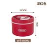 Venda Direta de Fábrica Personalizada Marmita Térmica de Aço Inoxidável 304 Marmita para Micro-ondas Marmita Portátil com Compartimentos