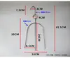 Piezas de Concha de Nácar Blanco de 40 mm/30 mm/1 mm Talladas e Incrustadas con Parches de Nácar Materiales de Decoración de Nácar para Bricolaje